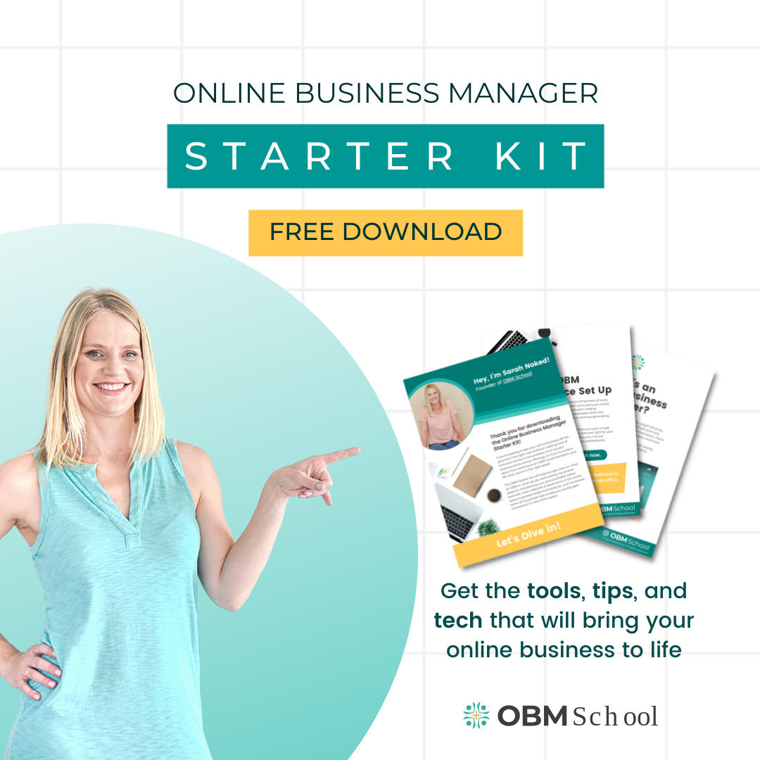 Free download of Online Business Manage (OBM) Starter Kit